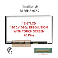 15.6" Laptop LCD Screen 1920x1080p 40 pins Embedded With Touch Screen B156HAK02.2